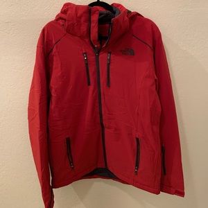 The north face men’s snow jacket - red